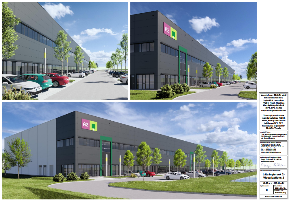 Vecsés, VCS4 logisztikai raktárcsarnok